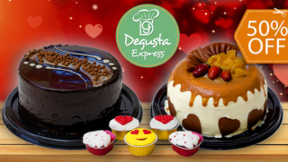 [Image: 1 Pastel de Chocolate o Caramelo para 15 Personas a Domicilio y Másm]